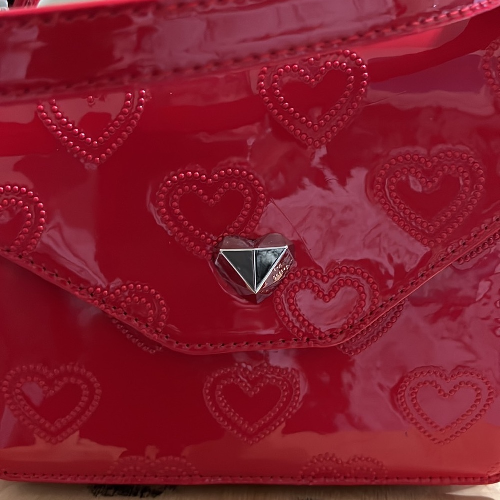 Betsy Johnson red bag:STOLEN - Picture 2 of 16
